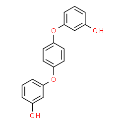 ChemSpider 2D Image | 3,3'-(p-Phenylenedioxy)diphenol | C18H14O4
