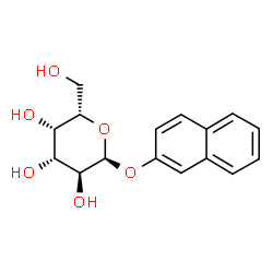 ChemSpider 2D Image | 2-Naphthyl alpha-L-galactopyranoside | C16H18O6