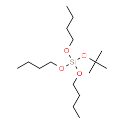 ChemSpider 2D Image | Tributyl tert-butyl orthosilicate | C16H36O4Si