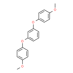 ChemSpider 2D Image | 1,3-Bis(4-methoxyphenoxy)benzene | C20H18O4