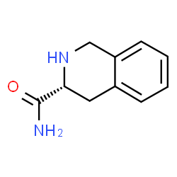 ChemSpider 2D Image | (R)-1,2,3,4-tetrahydroisoquinoline-3-carboxamide | C10H12N2O