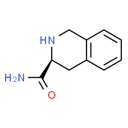 ChemSpider 2D Image | (S)-1,2,3,4-Tetrahydroisoquinoline-3-carboxamide | C10H12N2O