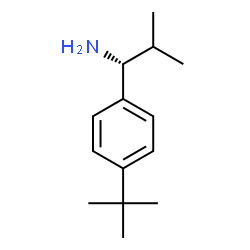ChemSpider 2D Image | (1R)-2-Methyl-1-[4-(2-methyl-2-propanyl)phenyl]-1-propanamine | C14H23N