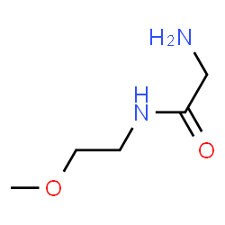 ChemSpider 2D Image | N-(2-Methoxyethyl)glycinamide | C5H12N2O2