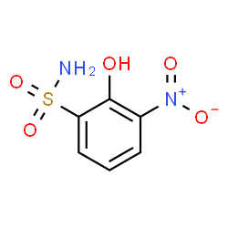 ChemSpider 2D Image | 2-Hydroxy-3-nitrobenzenesulfonamide | C6H6N2O5S