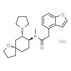 ChemSpider 2D Image | Enadoline hydrochloride | C24H33ClN2O3