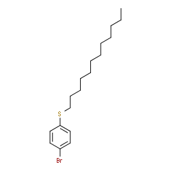 ChemSpider 2D Image | 1-(4-Bromophenylthio)dodecane | C18H29BrS