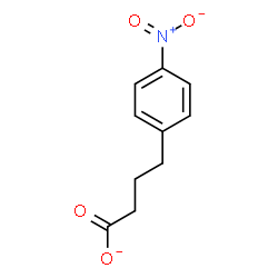 ChemSpider 2D Image | 4-(4-Nitrophenyl)butanoate | C10H10NO4