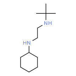 ChemSpider 2D Image | N-tert-Butyl-N'-cyclohexylethane-1,2-diamine | C12H26N2