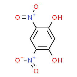 ChemSpider 2D Image | 4,6-Dinitroresorcinol | C6H4N2O6