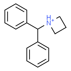 ChemSpider 2D Image | 1-(Diphenylmethyl)azetidinium | C16H18N