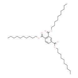 ChemSpider 2D Image | Tridecyl trimellitate | C39H66O6