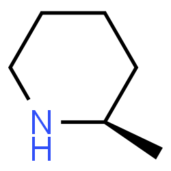 ChemSpider 2D Image | (R)-2-METHYLPIPERIDINE | C6H13N