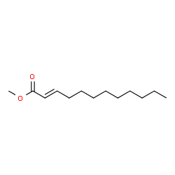 ChemSpider 2D Image | Methyl dodec-2-enoate | C13H24O2