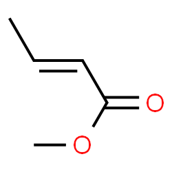 ChemSpider 2D Image | Methyl E-crotonate | C5H8O2