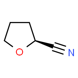 ChemSpider 2D Image | (s)-tetrahydrofuran-2-carbonitrile | C5H7NO