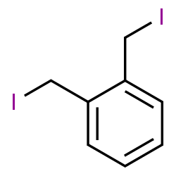 ChemSpider 2D Image | 1,2-Bis(iodomethyl)benzene | C8H8I2