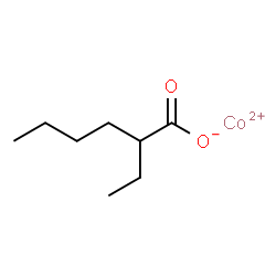 ChemSpider 2D Image | Cobaltous 2-ethylhexanoate | C8H15CoO2