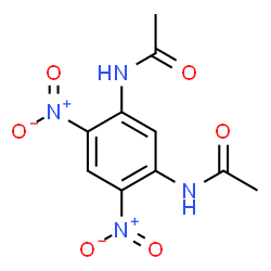 ChemSpider 2D Image | N,N'-(4,6-Dinitro-1,3-phenylene)diacetamide | C10H10N4O6