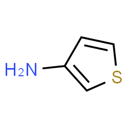 ChemSpider 2D Image | 3-Thiophenamine | C4H5NS