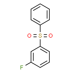 ChemSpider 2D Image | 3-Fluorophenyl phenyl sulfone | C12H9FO2S
