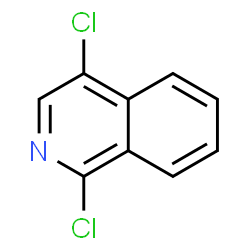 ChemSpider 2D Image | 1,4-Dichloroisoquinoline | C9H5Cl2N