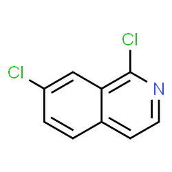 ChemSpider 2D Image | 1,7-Dichloroisoquinoline | C9H5Cl2N