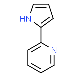 ChemSpider 2D Image | 2-(1H-Pyrrol-2-yl)pyridine | C9H8N2