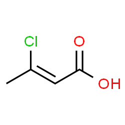 ChemSpider 2D Image | trans-3-Chlorocrotonic acid | C4H5ClO2