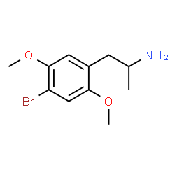 ChemSpider 2D Image | 2,5-Dimethoxy-4-bromoamphetamine | C11H16BrNO2