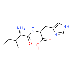 ChemSpider 2D Image | L-Isoleucylhistidine | C12H20N4O3