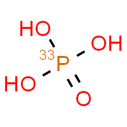 ChemSpider 2D Image | (~33~P)Phosphoric acid | H3O433P