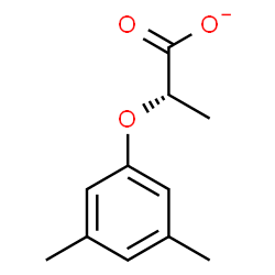 ChemSpider 2D Image | (2S)-2-(3,5-Dimethylphenoxy)propanoate | C11H13O3