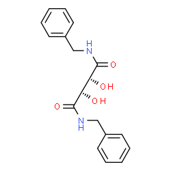 ChemSpider 2D Image | N,N'-Dibenzyl-L-tartramide | C18H20N2O4