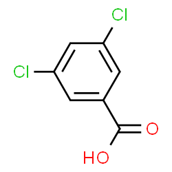 ChemSpider 2D Image | 3,5-Dichlorobenzoic acid | C7H4Cl2O2