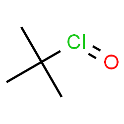 ChemSpider 2D Image | (2-Methyl-2-propanyl)chlorane oxide | C4H9ClO