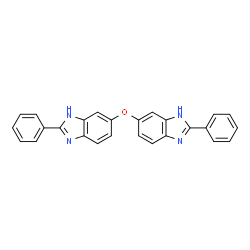 ChemSpider 2D Image | 6,6'-Oxybis(2-phenyl-1H-benzimidazole) | C26H18N4O