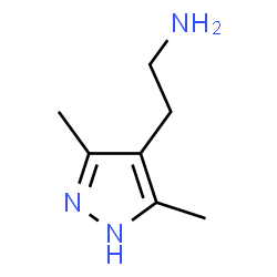 ChemSpider 2D Image | 2-(3,5-Dimethyl-1H-pyrazol-4-yl)ethanamine | C7H13N3