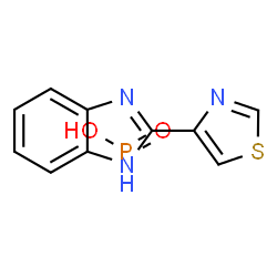 ChemSpider 2D Image | Thiabendazole hypophosphite | C10H8N3O2PS