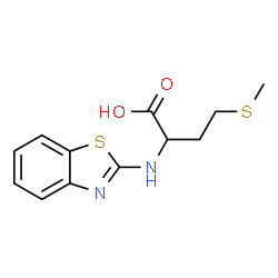 ChemSpider 2D Image | N-1,3-Benzothiazol-2-ylmethionine | C12H14N2O2S2