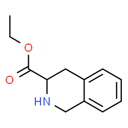 ChemSpider 2D Image | Ethyl 1,2,3,4-tetrahydro-3-isoquinolinecarboxylate | C12H15NO2