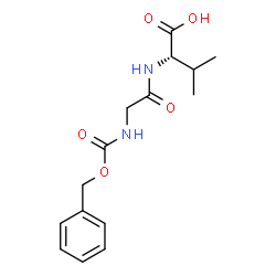 ChemSpider 2D Image | ((benzyloxy)carbonyl)glycyl-L-valine | C15H20N2O5