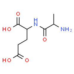 ChemSpider 2D Image | ALA-GLU | C8H14N2O5