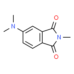 ChemSpider 2D Image | 5-(Dimethylamino)-2-methyl-1H-isoindole-1,3(2H)-dione | C11H12N2O2