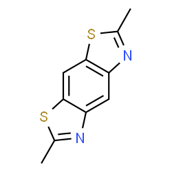 ChemSpider 2D Image | 2,6-Dimethyl[1,3]thiazolo[4,5-f][1,3]benzothiazole | C10H8N2S2