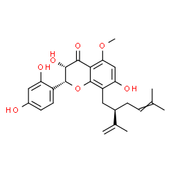ChemSpider 2D Image | kushenol N | C26H30O7