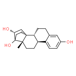 ChemSpider 2D Image | (17xi,20R)-14,21-Cyclo-19-norpregna-1(10),2,4-triene-3,17,20-triol | C20H26O3