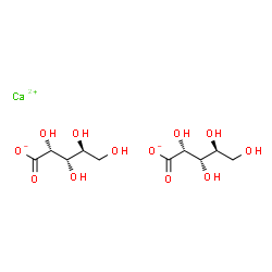 ChemSpider 2D Image | Calcium di-L-arabinonate | C10H18CaO12