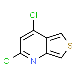 ChemSpider 2D Image | 2,4-Dichlorothieno[3,4-b]pyridine | C7H3Cl2NS