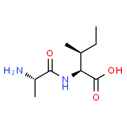 ChemSpider 2D Image | L-Alanyl-L-isoleucine | C9H18N2O3